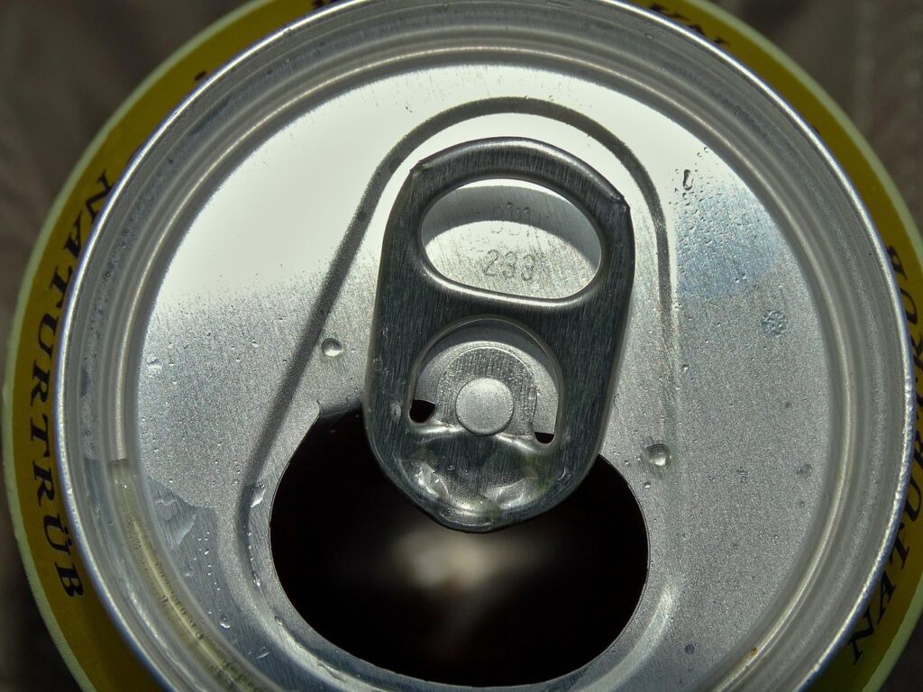 beer can, can, canned beer, empty, disposal, waste, garbage, open, aluminum, closure, flap, pull, beer can, beer can, beer can, beer can, beer can